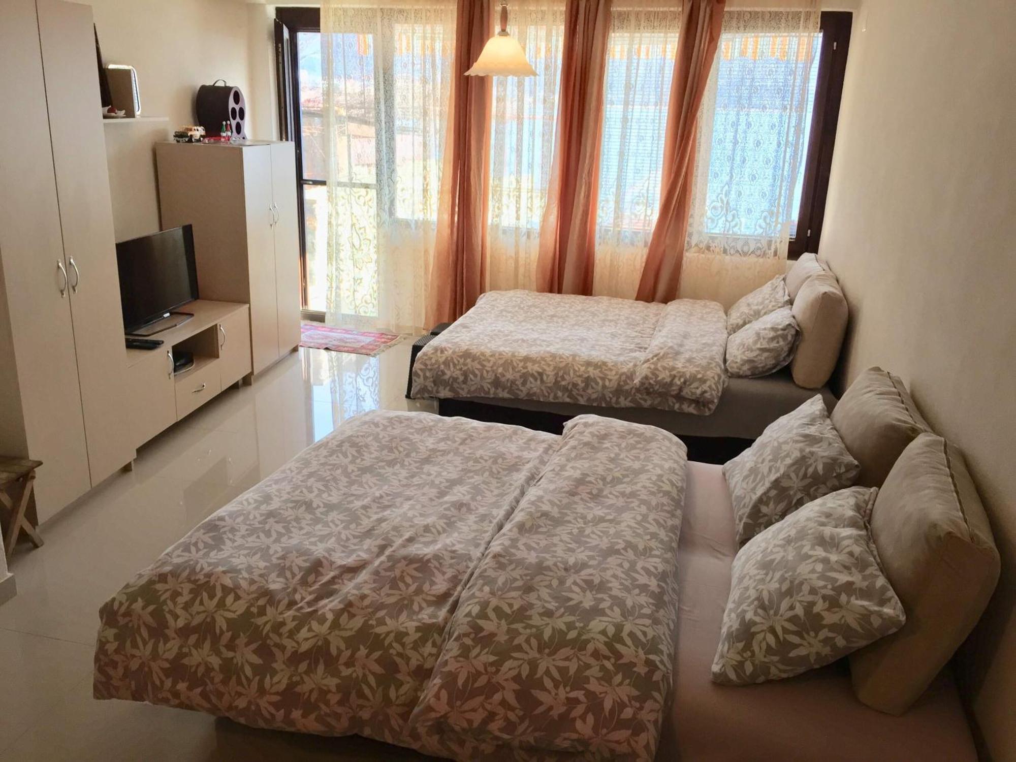 Beachfront Apartments Grunche Ohrid Bagian luar foto